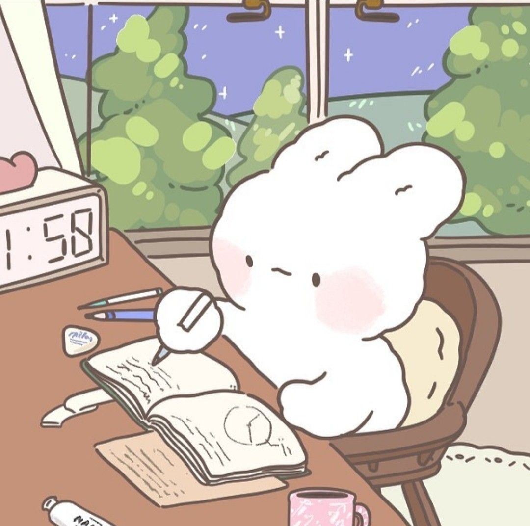 Cute study banner